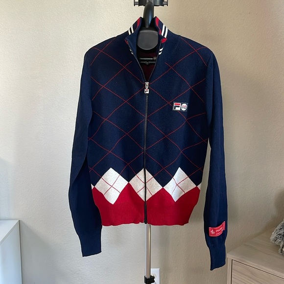 Fila Cashmere Full Zip sweater - Picture 1 of 7